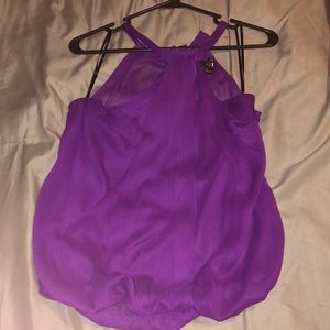 A cute purple top from forever21!
